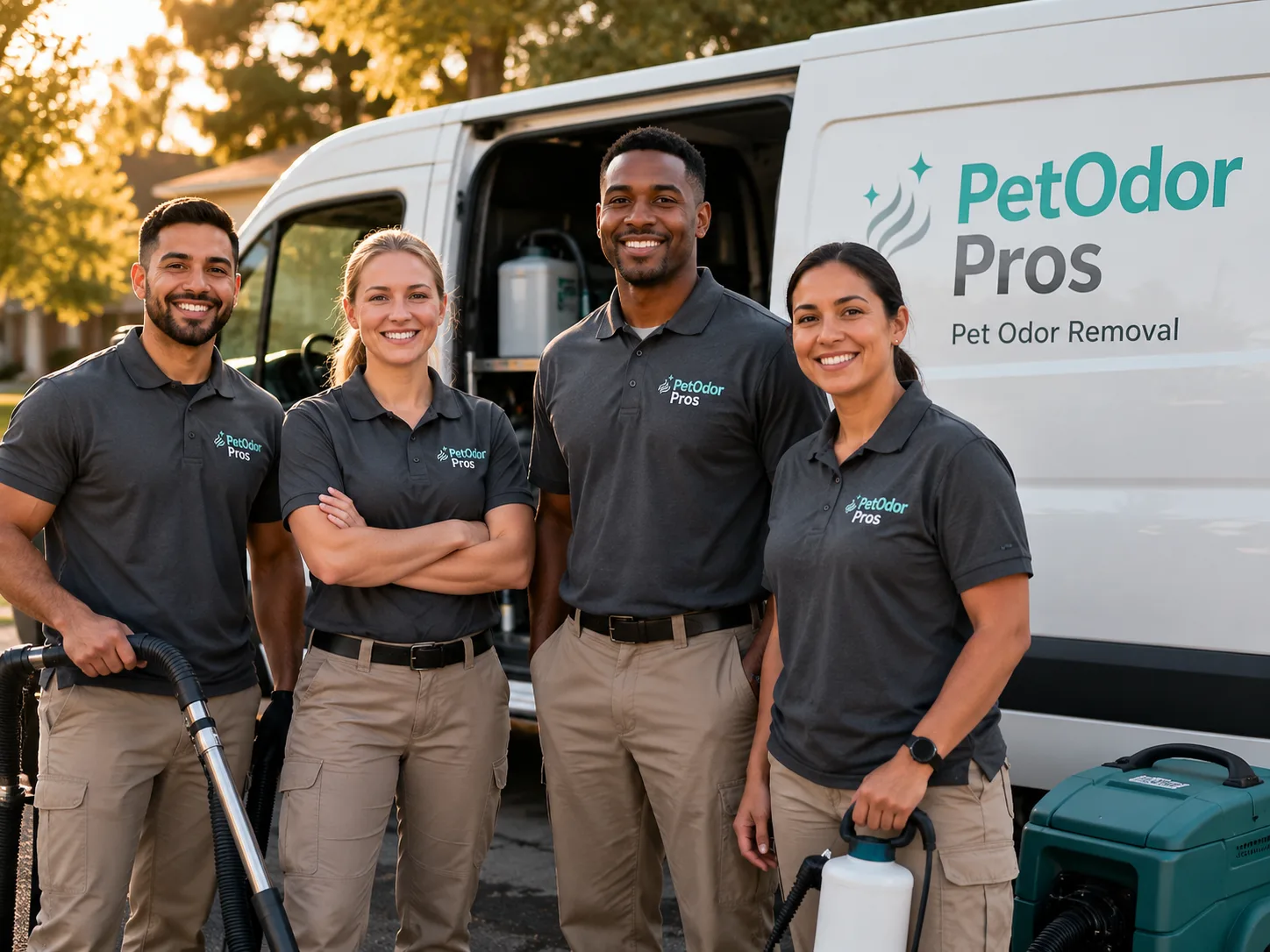 Pet Odor Removal team serving Minden, TX